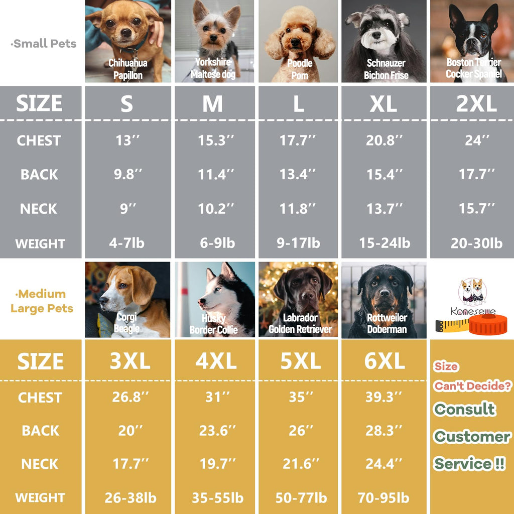 2-Pack Stretchy Combed Cotton Dog Shirt Vests - Yellow & Light Grey (XL) | Koneseve