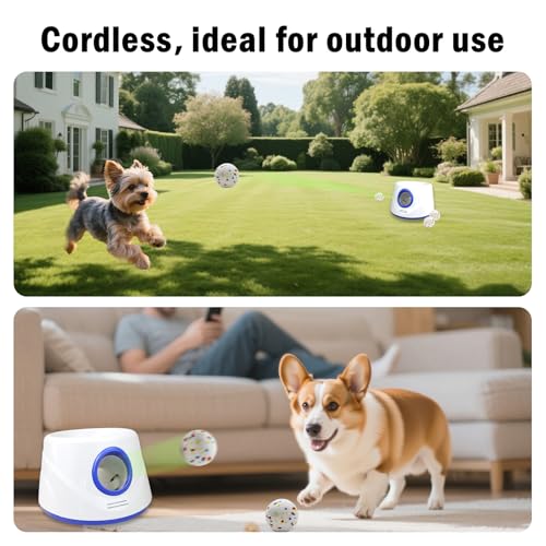 6 Pack ETPU Dog Balls 2.2 Inch – Stain-Resistant, Chew-Friendly, Compatible with Automatic Ball Launchers