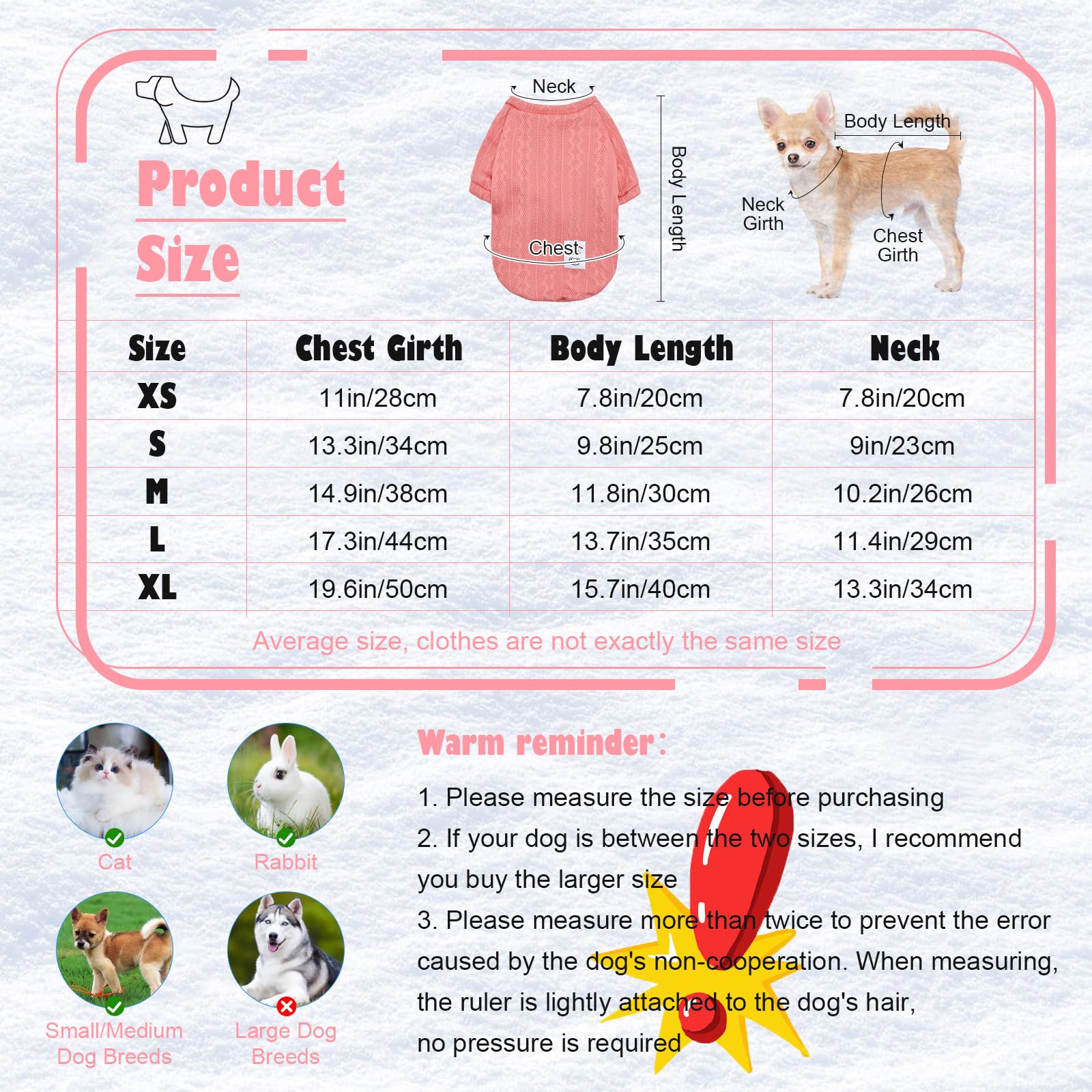 6 Pack Soft Breathable Dog T-Shirts for Small Dogs - Sleeveless Vests with Letters for Chihuahua Yorkies (Size S)