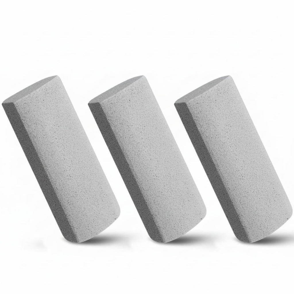 Abbylike 6-Pack Pet Hair Remover Pumice Stones - Gray, 6.1 x 2.56 x 1.4 Inch for Carpet, Couch, Car Upholstery