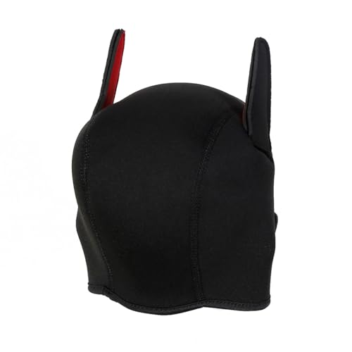 Adult Neoprene Full Face Pup Hood Mask for Cosplay and Pup Play Gear