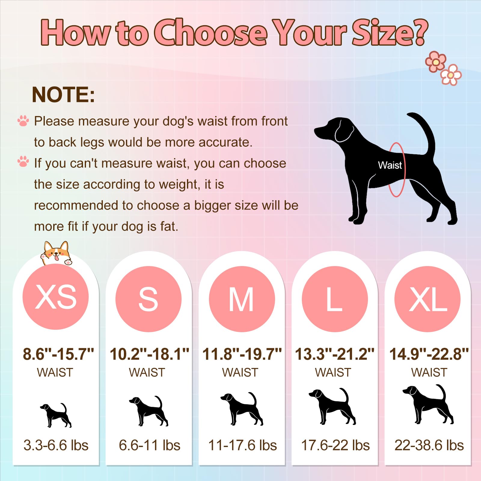 Ambreview Disposable Dog Diapers for Female Dogs, XL (10 Count) – Pull-Up Design with Strong Absorbency