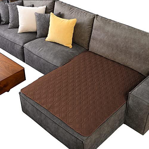 Ameritex Reversible Waterproof Dog Bed Cover for Sofa and Couch - Chocolate/Dark Grey Microfiber Blanket