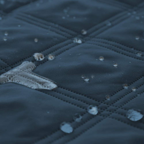 Ameritex Waterproof Dog Bed Cover - Navy Blue 40x50 Inch Pet Blanket with Anti-Slip Back