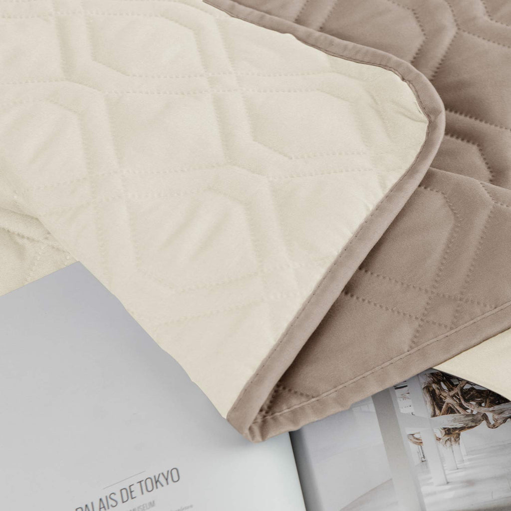 Ameritex Waterproof Dog Bed Cover - Reversible Microfiber Pet Blanket for Furniture