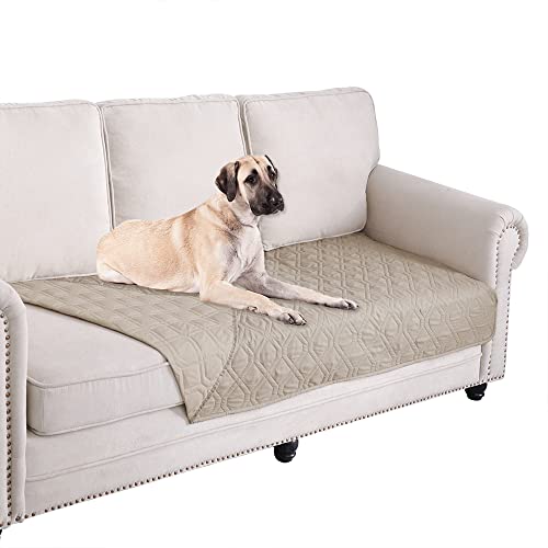 Ameritex Waterproof Reversible Dog Bed Cover - Beige 70x30