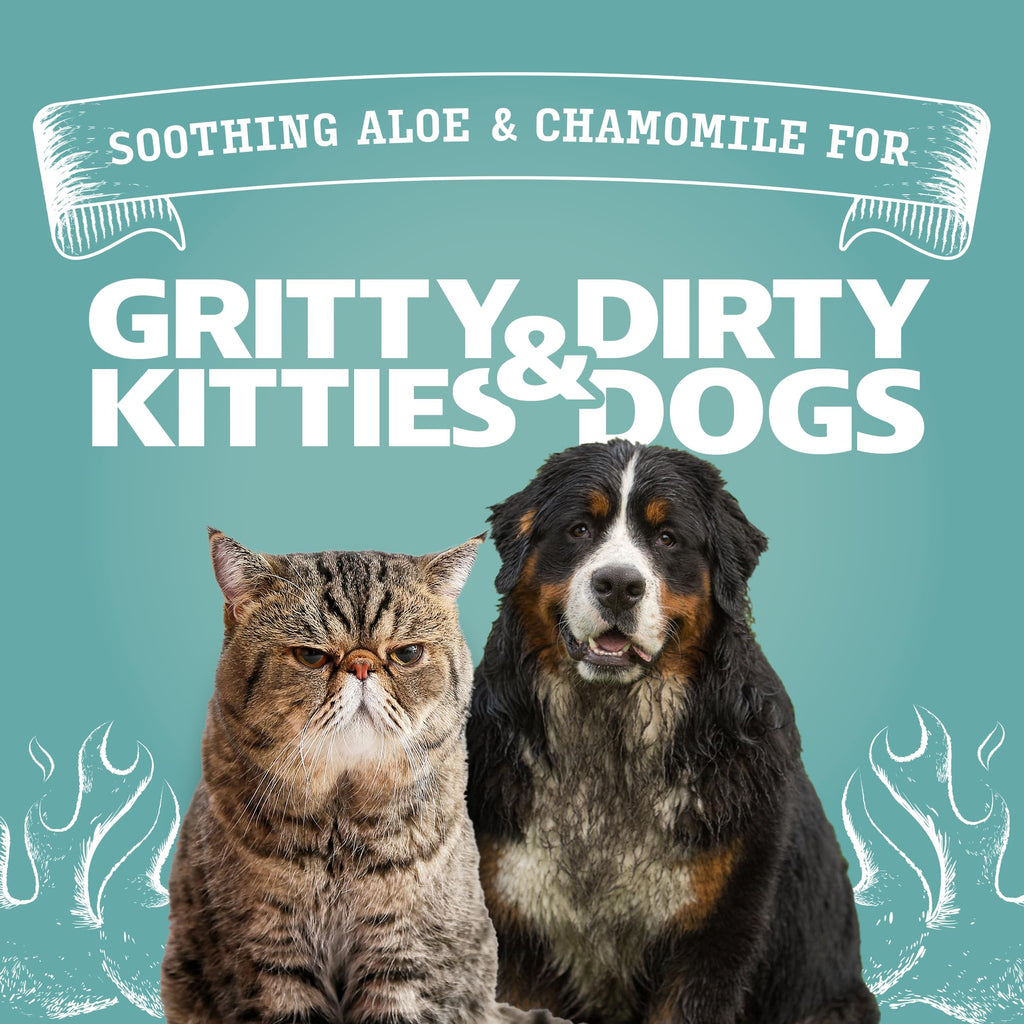 Angry Orange Unscented Pet Wipes 320 Count – Hypoallergenic, Fragrance-Free with Aloe & Chamomile for Dogs and Cats