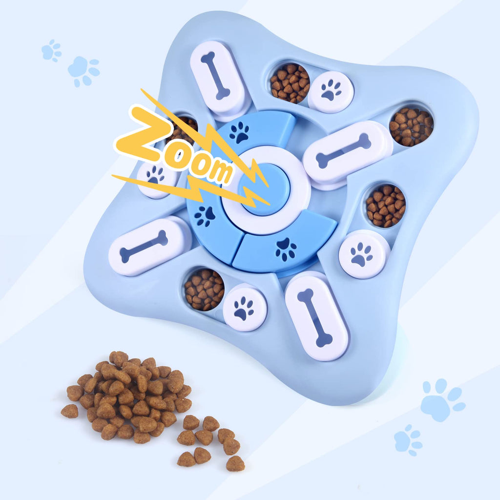 AVOAR Dog Puzzle Toy – Interactive Treat Game with 11 Movable Sliders, Squeaky Sound for Large, Medium, Small Dogs & Cats