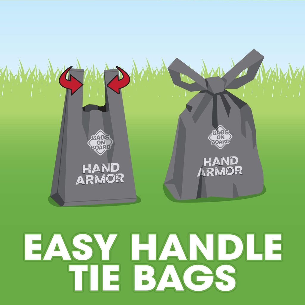 Bags on Board Extra Thick Dog Poop Bags – 200-Count Drawer Pack with Tie Handles