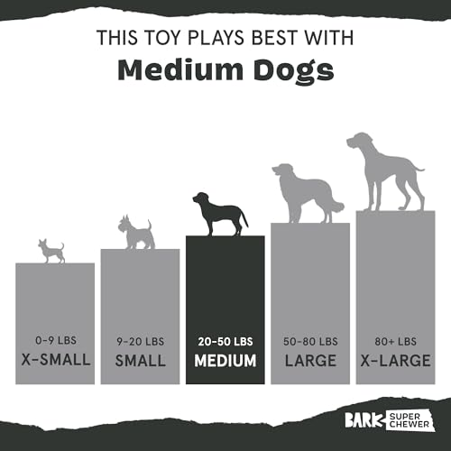 Barkbox Franz The Fox Dog Toy – Natural Rubber, Bacon Scented, for Aggressive Chewers (Small/Medium)