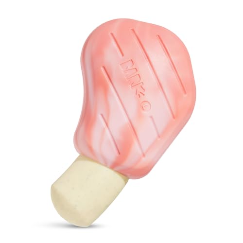 Barkbox Pork Chomp Dog Toy – Tough Nylon Chew Toy for Medium Dogs, Bacon-Scented & Dishwasher Safe