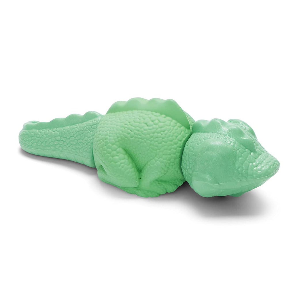BARKBOX Super Chewer Iguana Toy for Large Aggressive Chewers – Rubber & Nylon Dental Chew