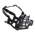 Baskerville Ultra Muzzle Size 4 Black - Humane, Breathable, Heat-Shapable for Medium Dogs