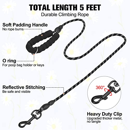 BEAUTYZOO Step-in Dog Harness and Leash Set – Reflective, No-Pull, Machine Washable for Small Dogs & Cats (XXS/XS/S)