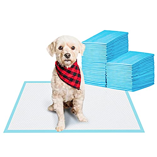 BESTLE 22x22 Dog Training Pads (50 Count) - Super Absorbent Leak-Proof Puppy Pee Pads