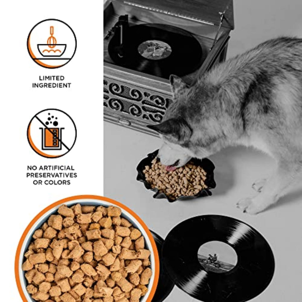 BIXBI Liberty Freeze-Dried Chicken Dog Food Topper & Treats, 98% Meat Organs, 12 oz – USA Made