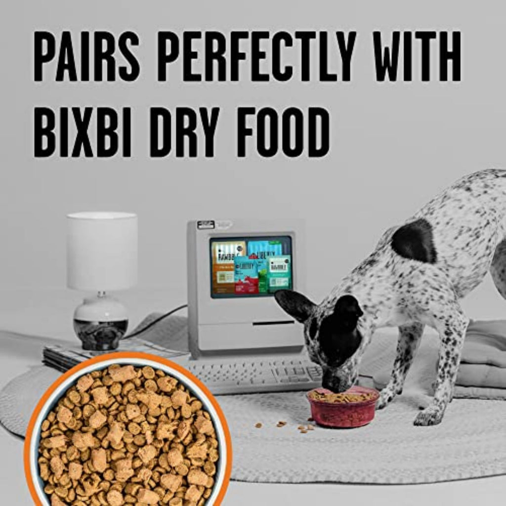 BIXBI Liberty Freeze-Dried Chicken Dog Food Topper & Treats, 98% Meat Organs, 12 oz – USA Made