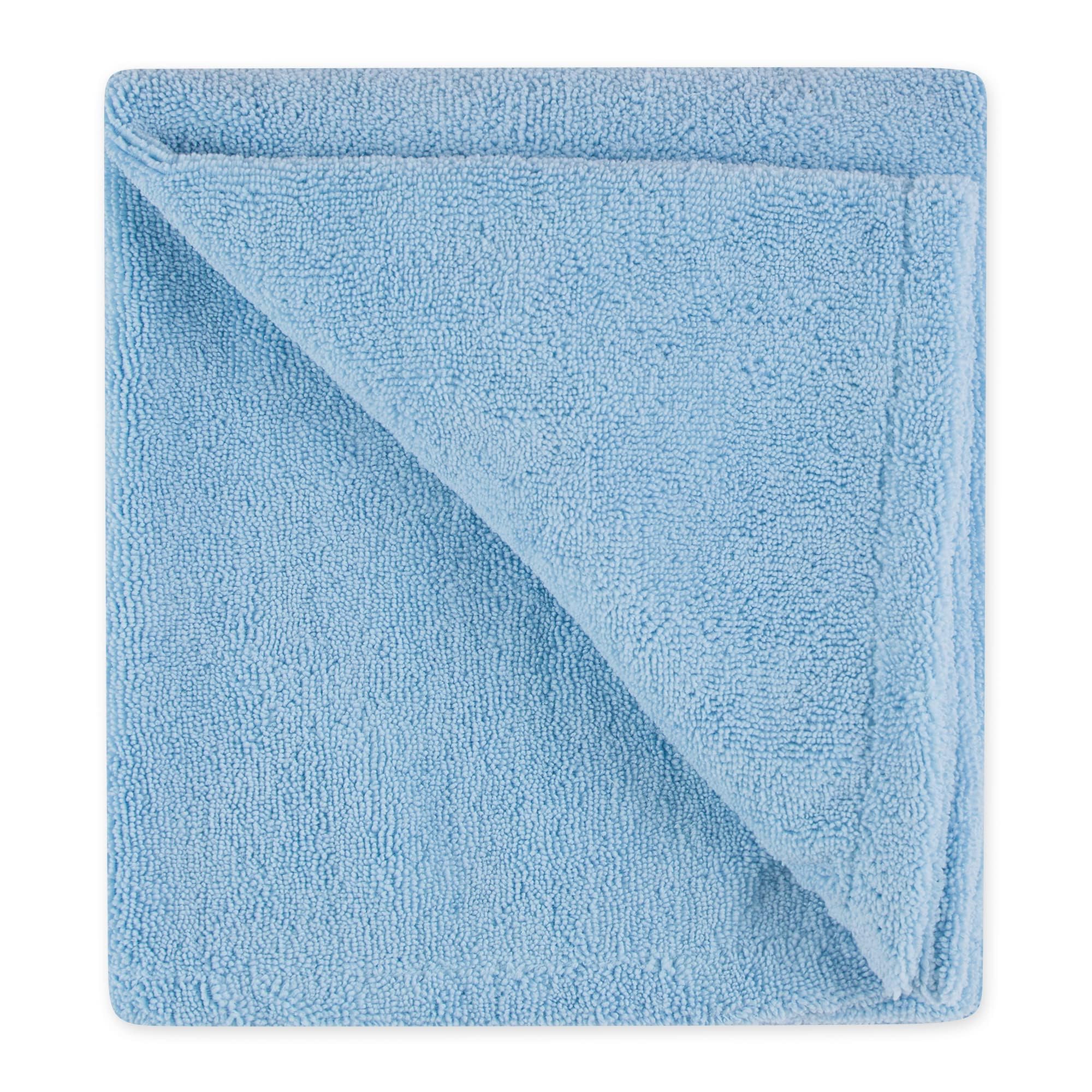 Bone Dry Microfiber Pet Towel, X-Large 41x23.5", Blue - Ultra Absorbent Dog & Cat Drying Towel