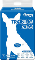 COCOYO Dog Training Pads 100 Count - 13x17.7 Inch Super Absorbent Puppy Pee Pads with Leak-Proof Polyethylene Backing