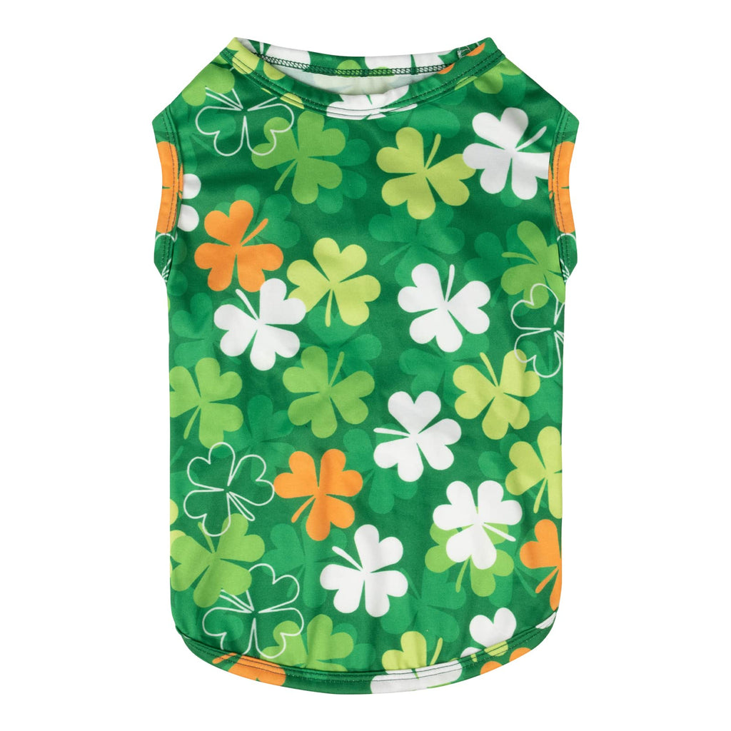 CuteBone Dog Shirts 2-Pack - Soft Breathable Summer Vest for Small Puppies and Cats, Striped, Large