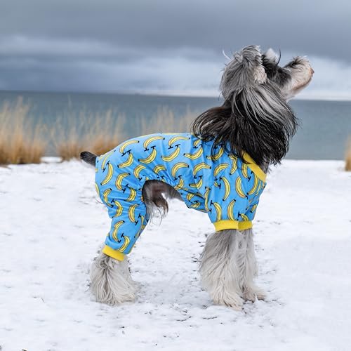 CuteBone Soft & Stretchy Dog Pajamas – Cozy Pullover Jumpsuit for Small Dogs (XX-Large)
