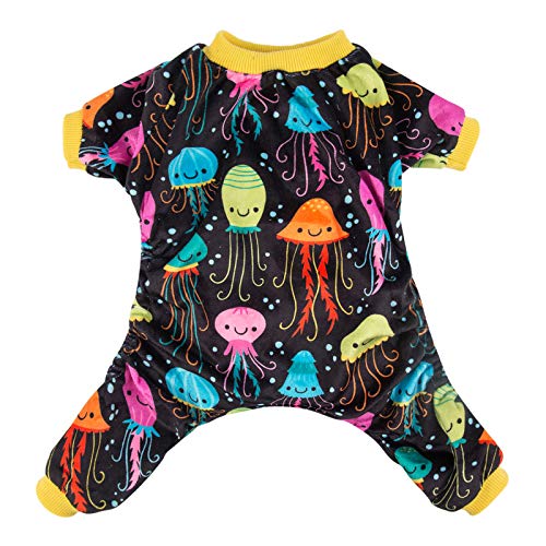 CuteBone Soft Stretchy Dog Pajamas XX-Large – Breathable Pullover Jumpsuit for Small Dogs, All-Season Comfort, Machine Washable (P80XXL)