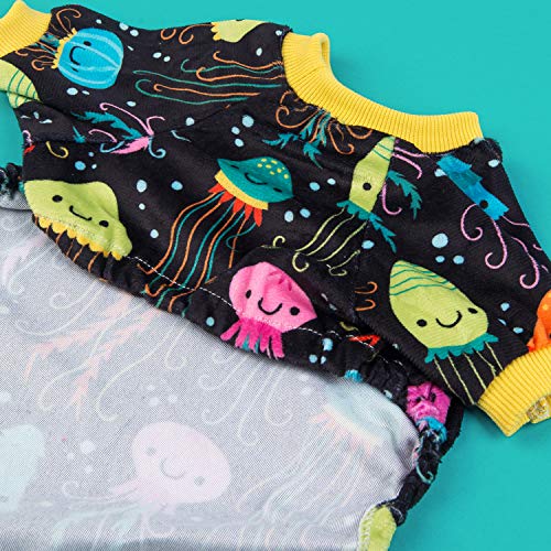 CuteBone Soft Stretchy Dog Pajamas XX-Large – Breathable Pullover Jumpsuit for Small Dogs, All-Season Comfort, Machine Washable (P80XXL)
