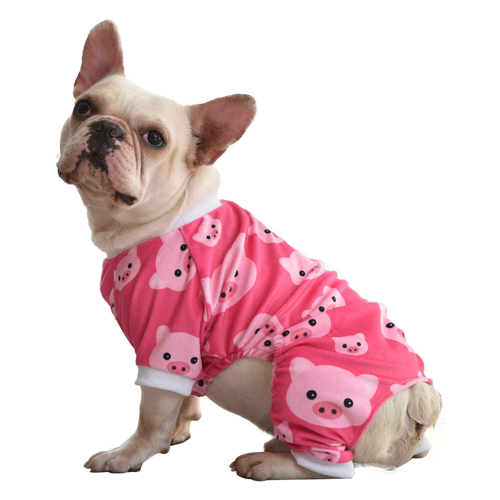CuteBone X-Large Dog Pajamas - Soft Polyester Onesie for Small Dogs, Cat Halloween Costume