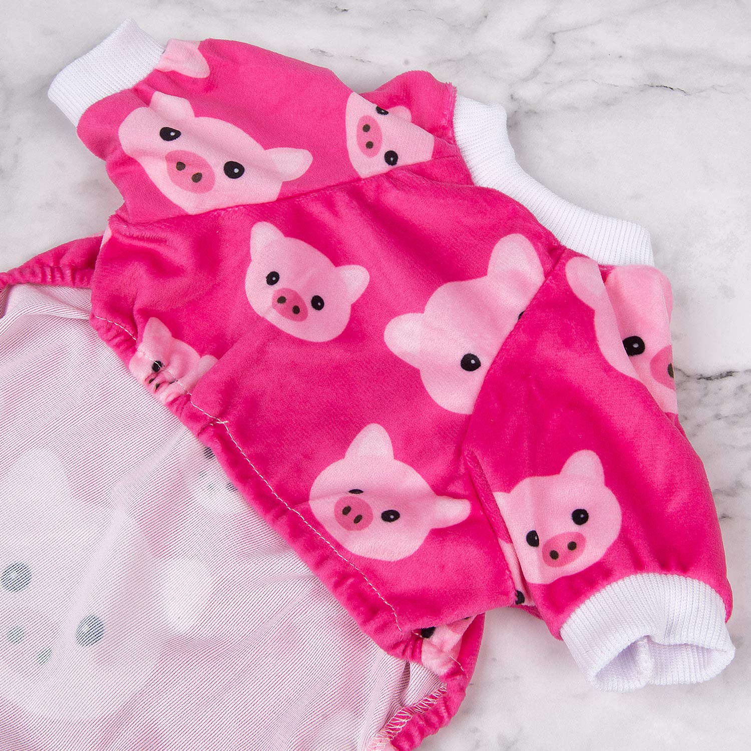 CuteBone X-Large Dog Pajamas - Soft Polyester Onesie for Small Dogs, Cat Halloween Costume