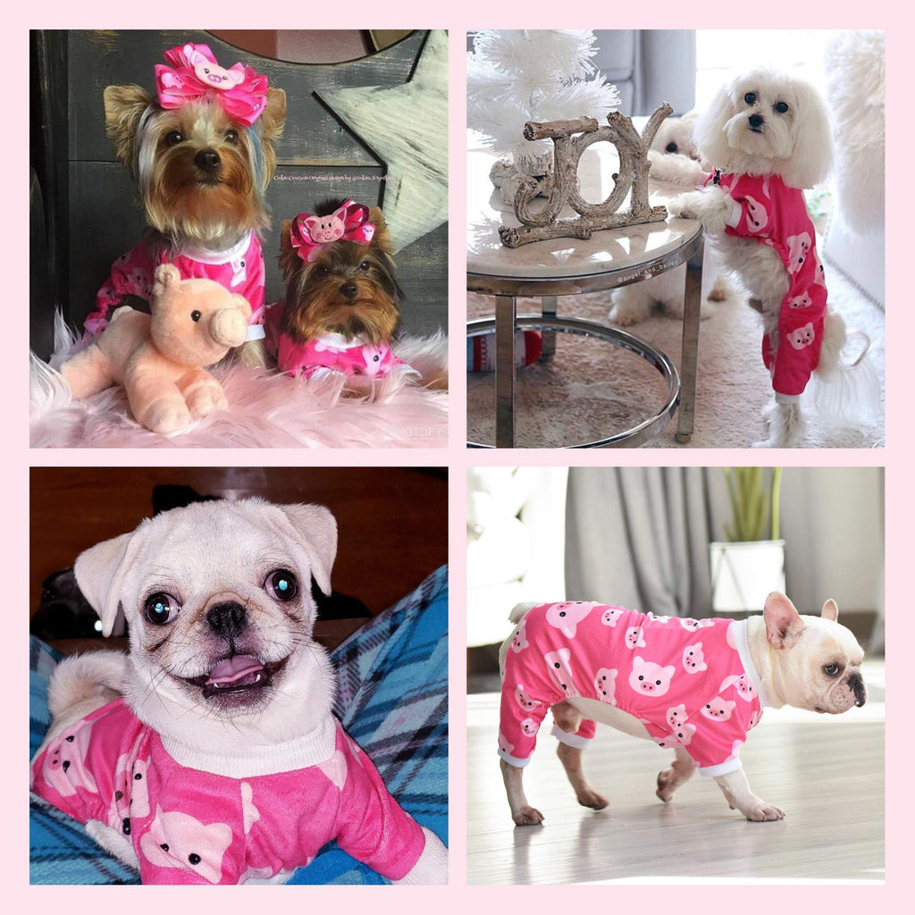CuteBone X-Large Dog Pajamas - Soft Polyester Onesie for Small Dogs, Cat Halloween Costume