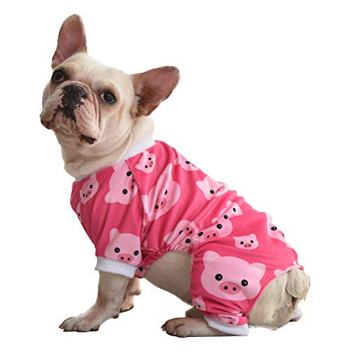 CuteBone X-Large Dog Pajamas - Soft Polyester Onesie for Small Dogs, Cat Halloween Costume