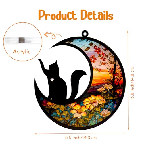DeerZone Dog Memorial Suncatcher - Personalized Pet Sympathy Gift with Name & Date for Loss of Dog