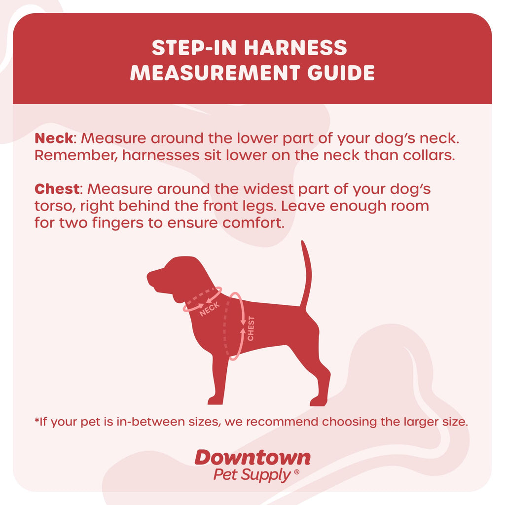 Downtown Pet Supply Step-in Dog Harness - Medium, Pineapple - Adjustable No-Pull Padded Mesh with Reflective Trim