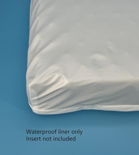 EechicSpace Waterproof Dog Bed Liner Replacement – 44x32x4 Inch, Polyester with TPU, Full Wrap Zipper