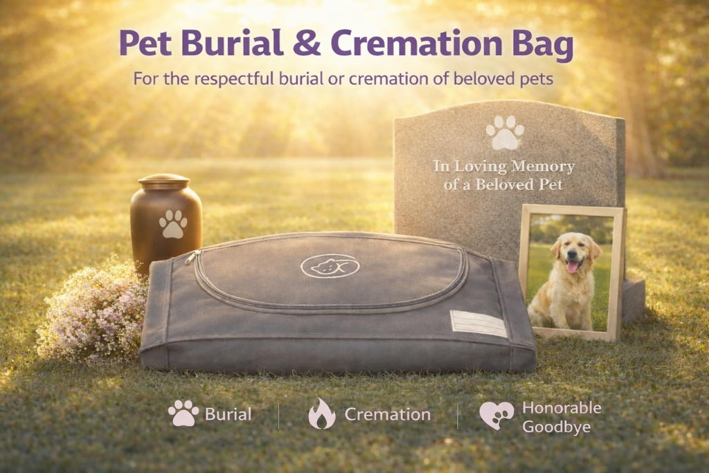 EUTHABAG Pet Body Snuggle Bag for Small Animals (0–3 lb) – Personalized, Eco-Friendly, Vet-Designed Memorial