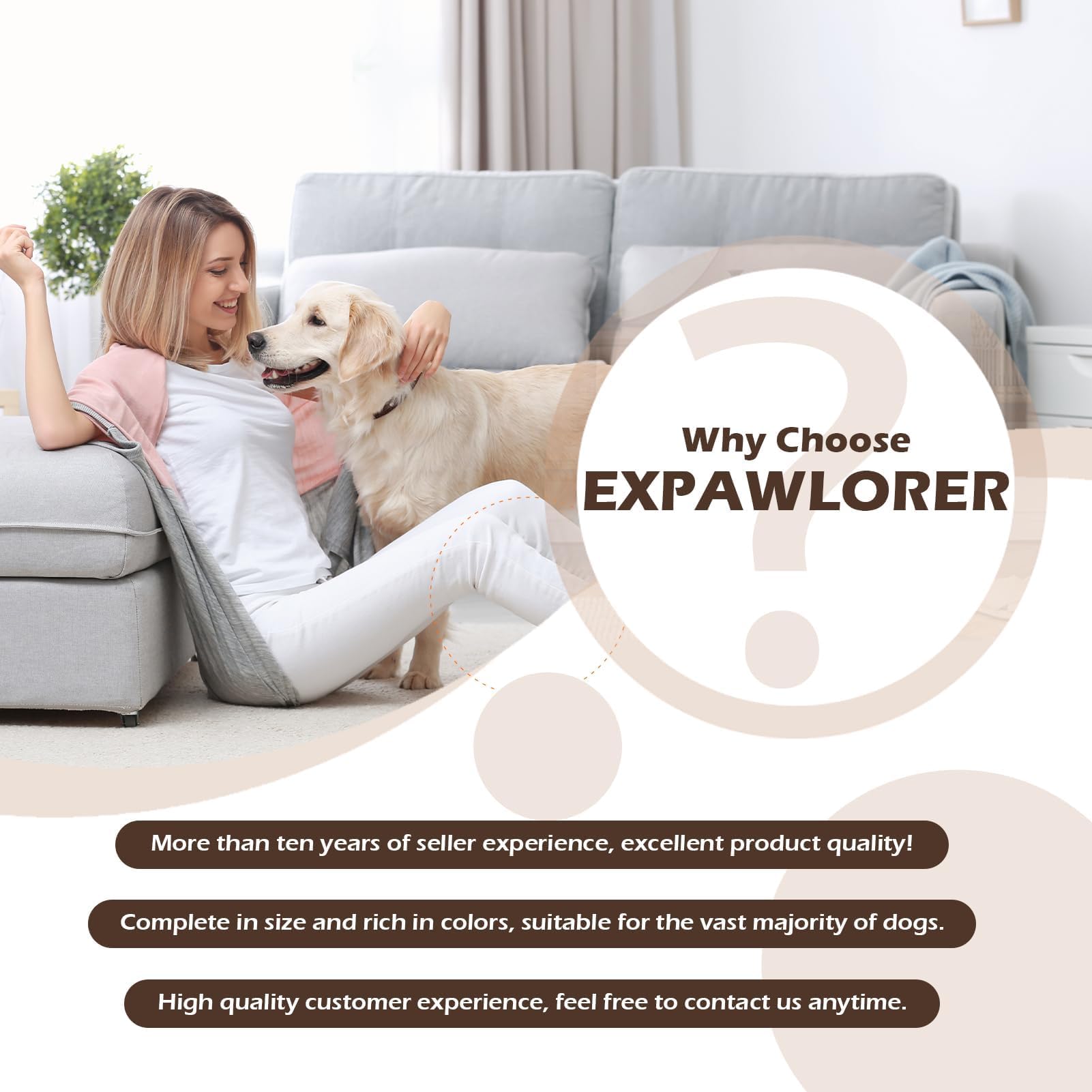 EXPAWLORER Large Black Dog Socks – Anti-Slip Paw Protectors with Grippers for Hot Pavement and Hardwood Floors