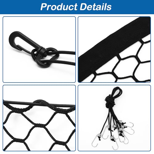 Extra Large Dog Car Barrier Net – 47.2x27.5 Inch PET Divider for Trucks, SUVs, Sedans