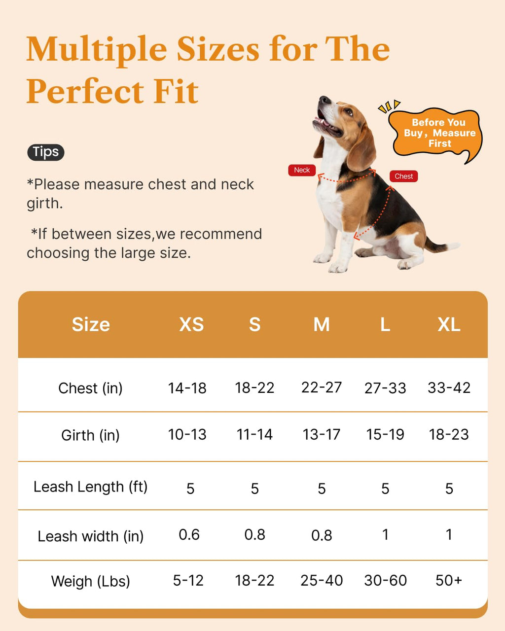 FAYOGOO Service Dog Vest – Escape-Proof, Lightweight No-Pull Harness with Adjustable Chest Strap for Small to Large Dogs