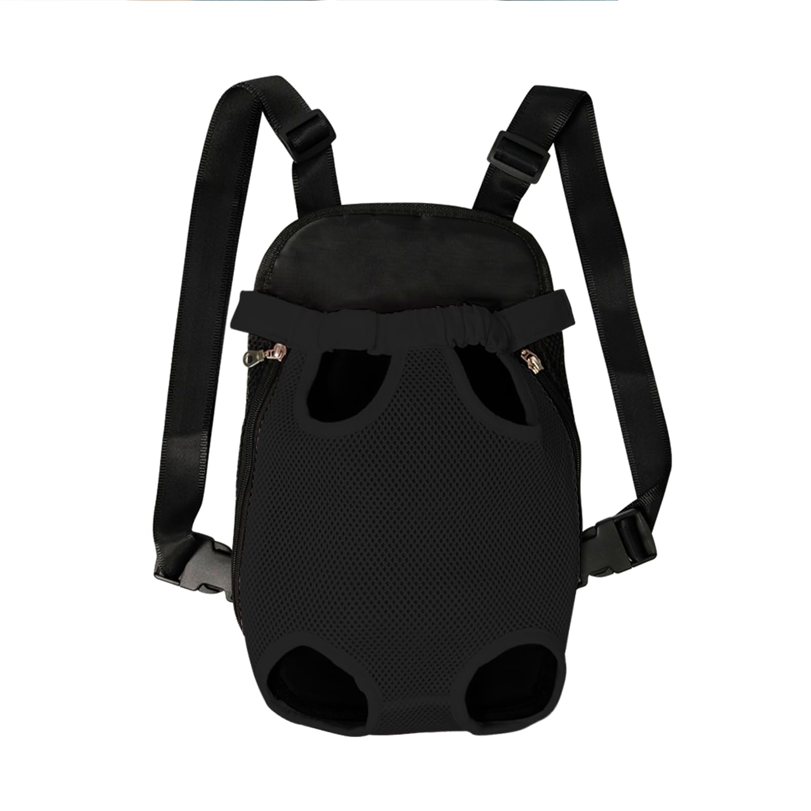 FEimaX Dog Carrier Backpack – Adjustable Pet Travel Bag for Small Dogs and Cats (Black)