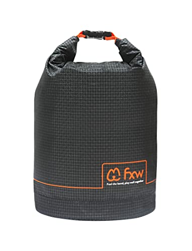 FXW Dog Food Travel Bag - Large Capacity Collapsible Kibble Storage (21 Cup) for RV Camping Road Trips - Gray