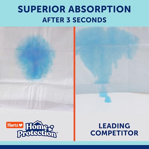 Hartz Home Protection XL Dog Pads, 30 Count, Mountain Fresh Scent, Super Absorbent with FlashDry Technology