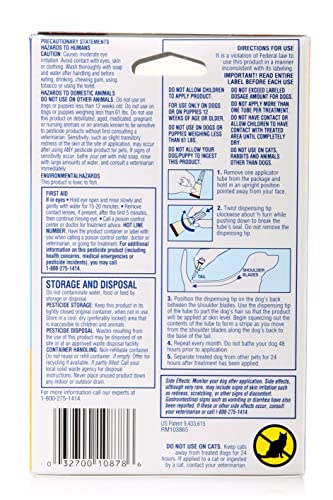 Hartz UltraGuard Pro Flea & Tick Topical Treatment for Large Dogs (61-150 lbs) - 3 Month Supply