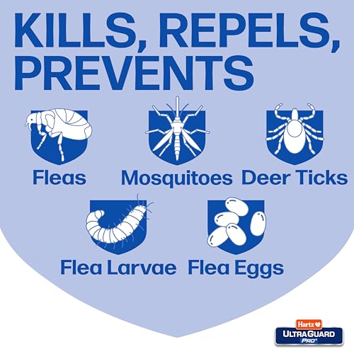 Hartz UltraGuard Pro Flea & Tick Topical Treatment for Large Dogs (61-150 lbs) - 3 Month Supply