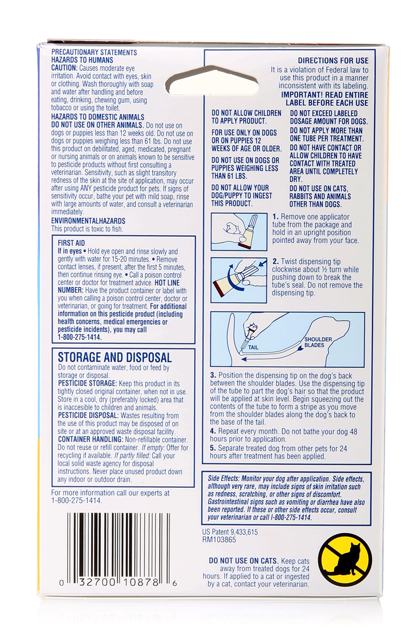 Hartz UltraGuard Pro Flea & Tick Topical Treatment for Large Dogs (61-150 lbs) - 3 Month Supply