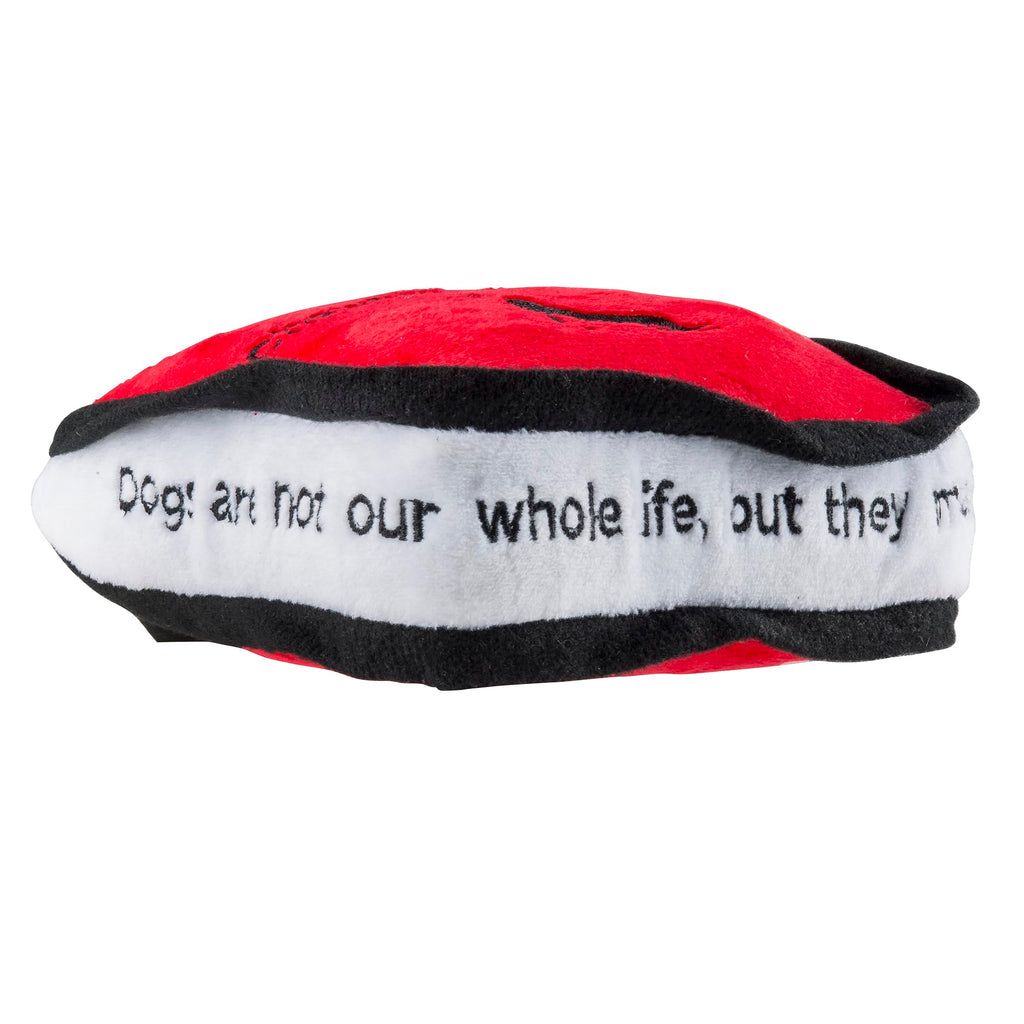 Haute Diggity Dog Chewlulemon Tote Plush Dog Toy – Parody Design with Squeaker, Machine Washable