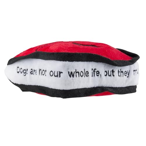 Haute Diggity Dog Chewlulemon Tote Plush Dog Toy – Parody Design with Squeaker, Machine Washable