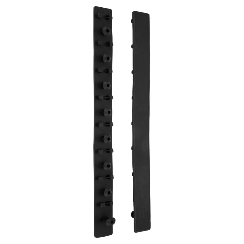 Herm Sprenger FLEXCOVER Prong Collar Cover (Black) – Cut-to-Fit TPE Sleeve for Ultra-Plus Training Collars, Sold as Pair