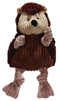 HuggleHounds Henry Hedgehog Plush Dog Toy - Small Soft Fleece Stuffed Toy for Fetch and Cuddle