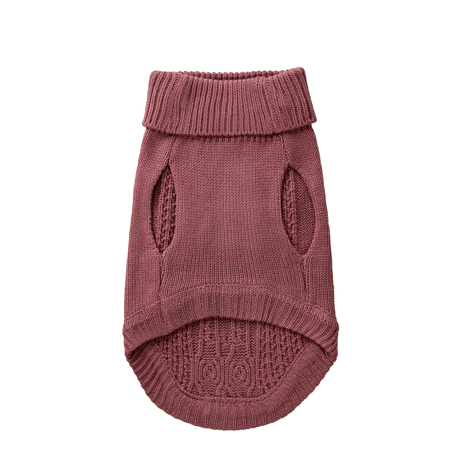 Jnancun Stretchy Cat Sweater - Maple Leaf Red, Medium - 17 Colors, 6 Sizes