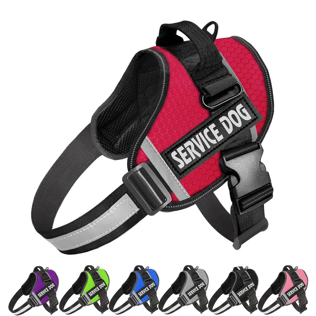 JSXD No-Pull Dog Harness with Handle and Reflective Straps for Small to Large Dogs